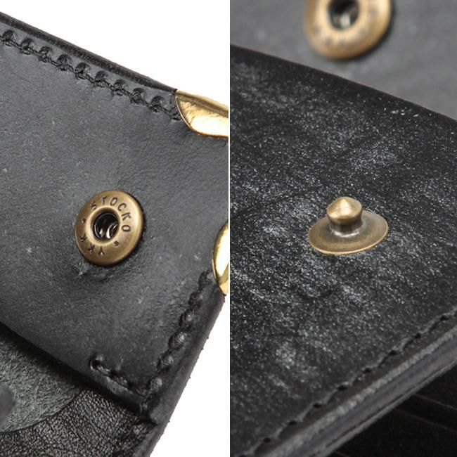 クランプ UKブライドルレザー 二つ折り財布 Cramp cr-915