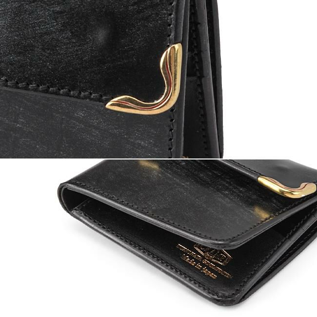 クランプ UKブライドルレザー 二つ折り財布 Cramp cr-915