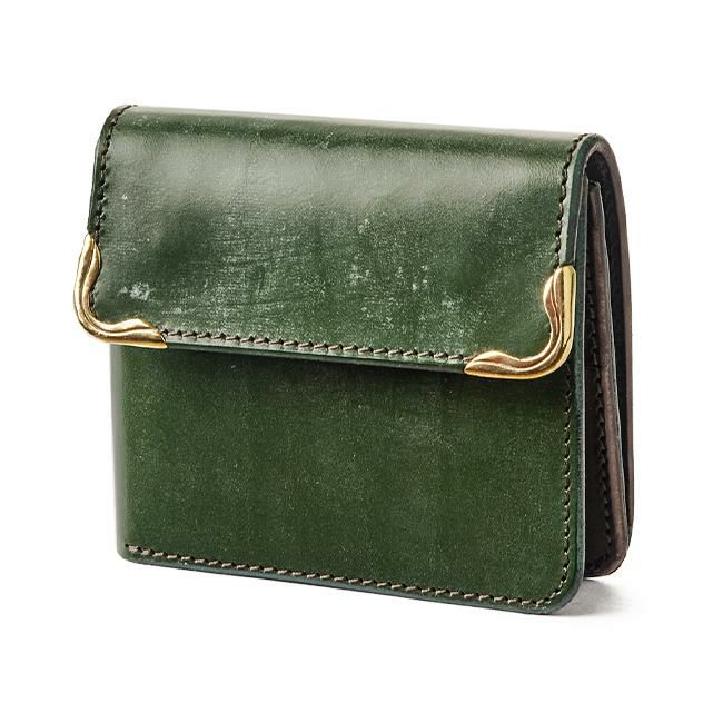 クランプ UKブライドルレザー 二つ折り財布 Cramp cr-915