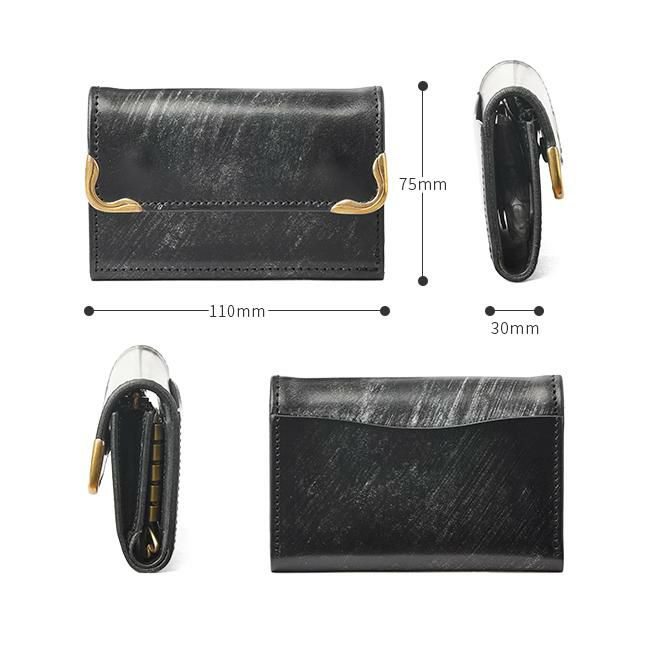 クランプ UKブライドルレザー キーケース キーホルダー Cramp cr-916