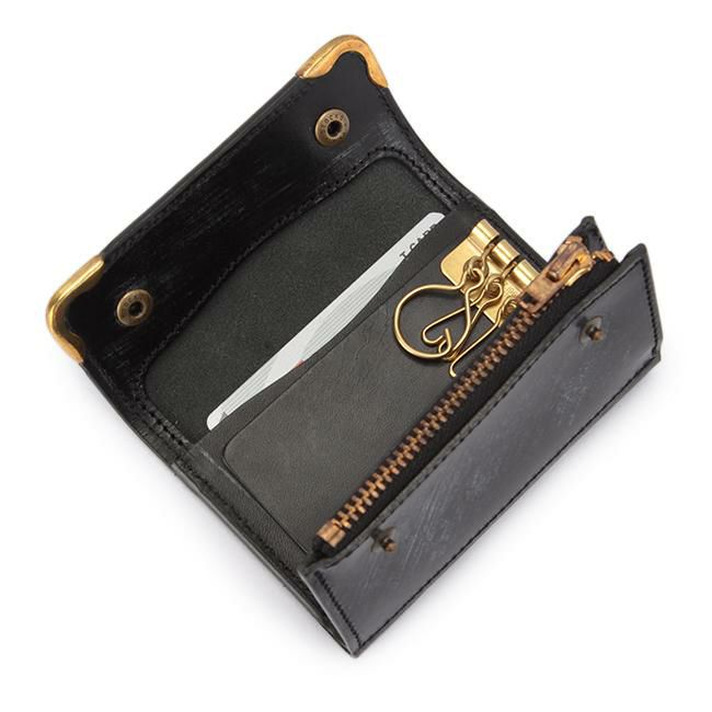 クランプ UKブライドルレザー キーケース キーホルダー Cramp cr-916