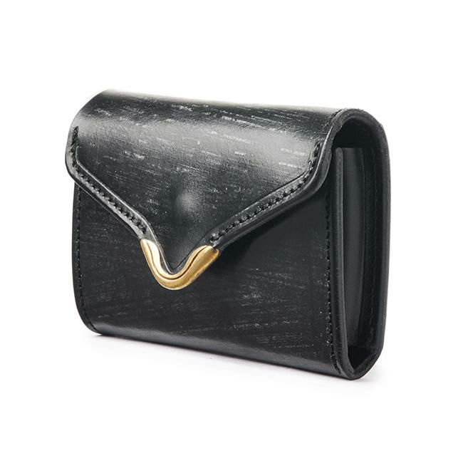 クランプ UKブライドルレザー 三つ折り財布 Cramp cr-920