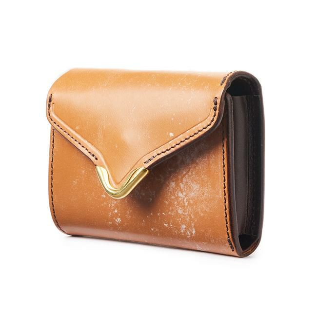 クランプ UKブライドルレザー 三つ折り財布 Cramp cr-920