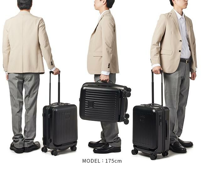 タケオキクチ シティブラック スーツケース TAKEO KIKUCHI cty002