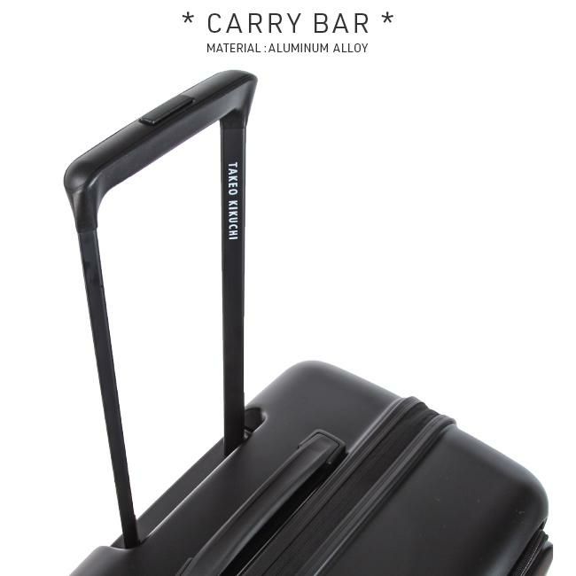 タケオキクチ シティブラック スーツケース TAKEO KIKUCHI cty004