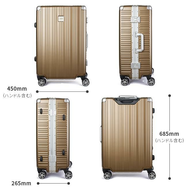 タケオキクチ ダージリン スーツケース TAKEO KIKUCHI daj003