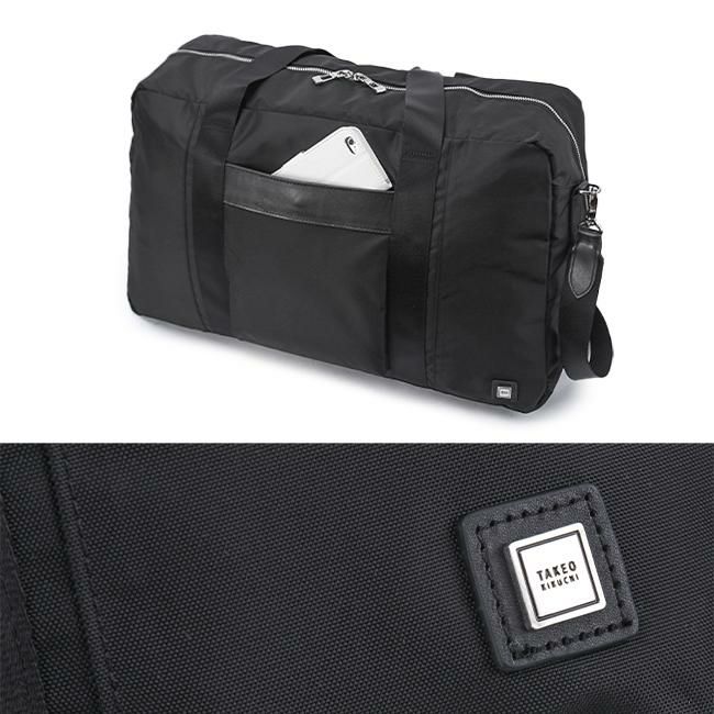 タケオキクチ ダージリン ボストンバッグ TAKEO KIKUCHI dfb004
