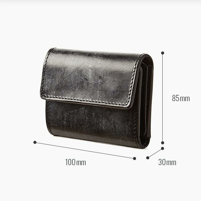 リアクトレザーワークス ブライドル 三つ折り財布  fnw00015scbd