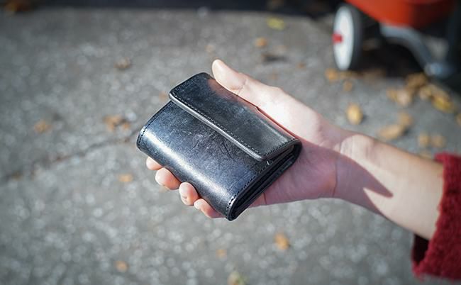 リアクトレザーワークス ブライドル 三つ折り財布  fnw00015scbd