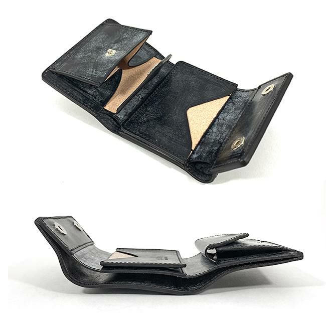 リアクトレザーワークス ブライドル 三つ折り財布  fnw00015scbd