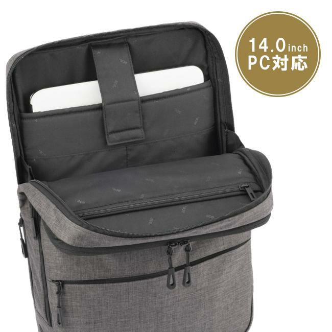 エース ジーンレーベル フロンパックR ビジネスリュック ace.GENE LABEL gene-67822