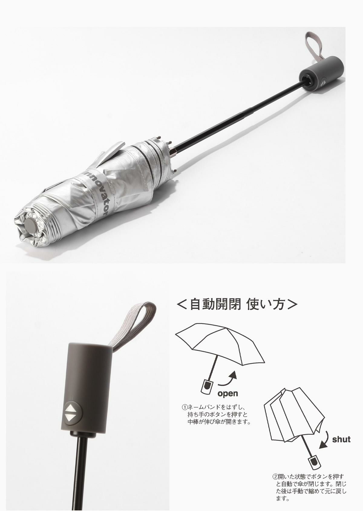 イノベーター 晴雨兼用自動開閉傘 傘 inovator in-55wjp
