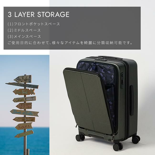 イノベーター エクストリームジャーニー スーツケース inovator inv155