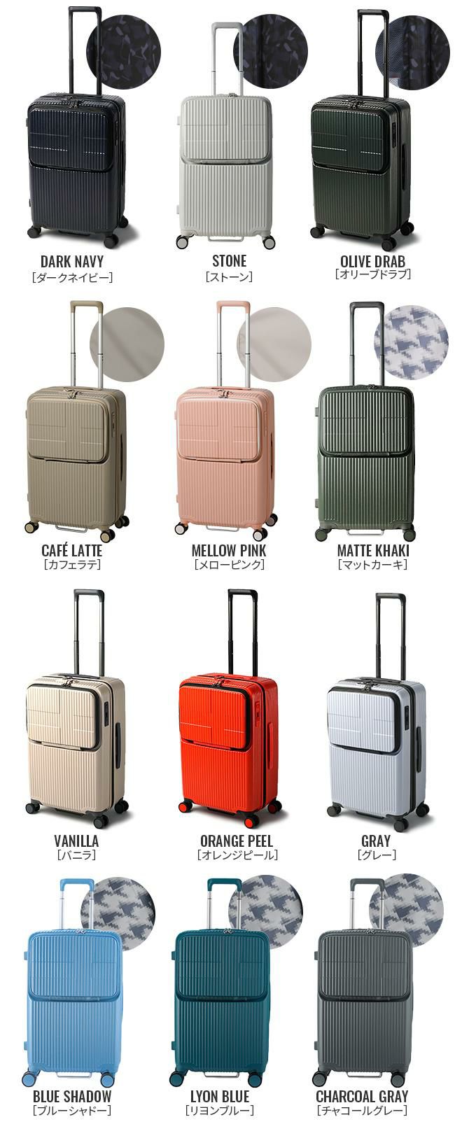 イノベーター エクストリームジャーニー スーツケース inovator inv60