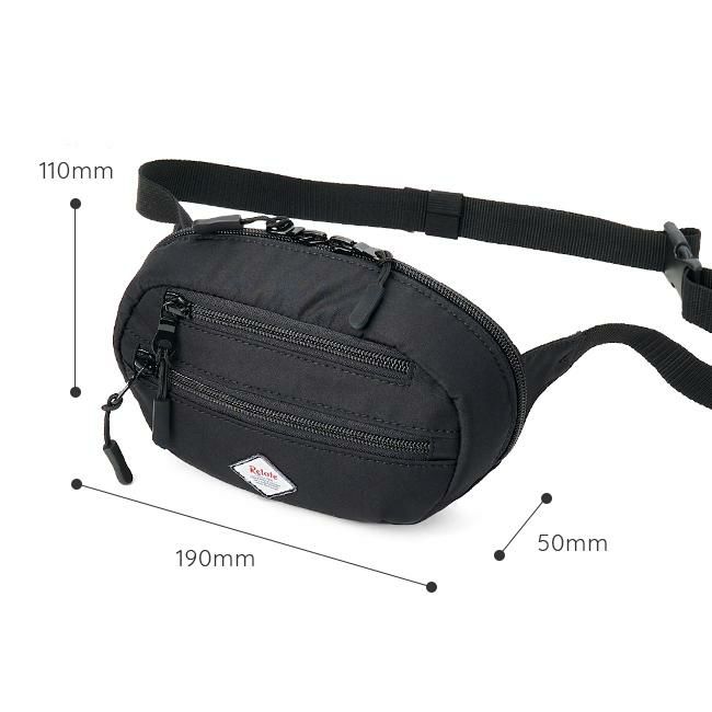 リレイト コーデュラパレット ウエストバッグ  k900004