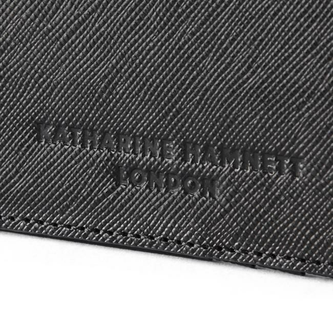 キャサリンハムネット プリズム 二つ折り財布 KATHARINE HAMNETT LONDON kh-490-50502