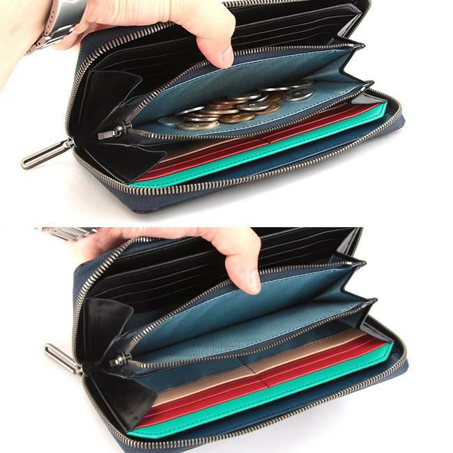 ランバンオンブルー スタンパ 長財布 LANVIN en Bleu lenb-522605