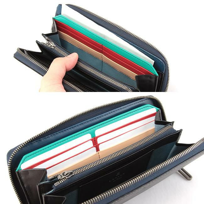 ランバンオンブルー スタンパ 長財布 LANVIN en Bleu lenb-522605