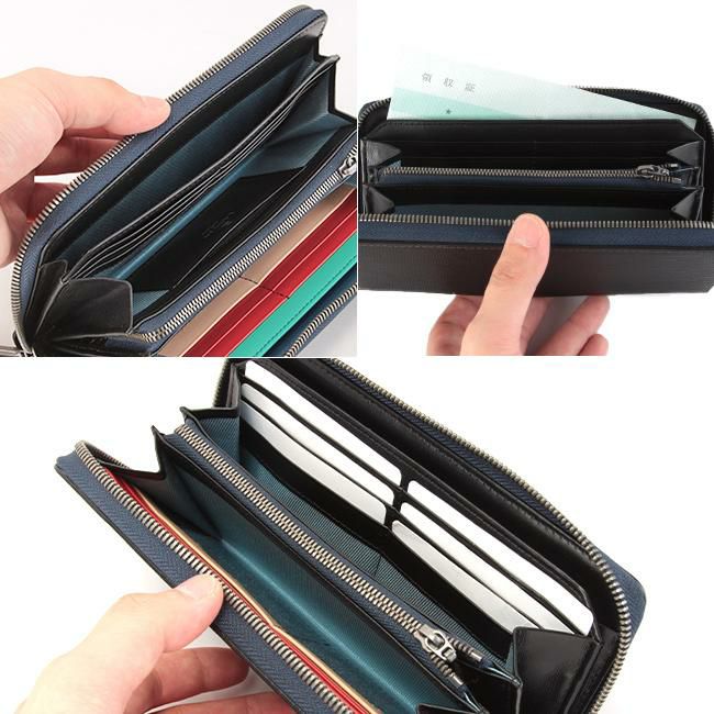 ランバンオンブルー スタンパ 長財布 LANVIN en Bleu lenb-522605