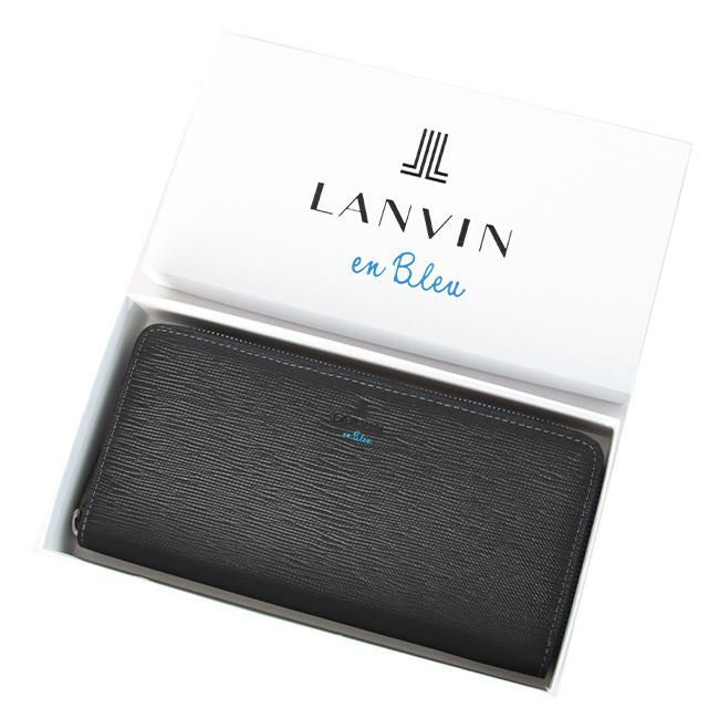 ランバンオンブルー スタンパ 長財布 LANVIN en Bleu lenb-522605