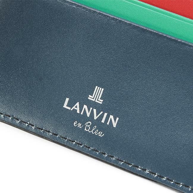 ランバンオンブルー スタンパ カードケース 名刺入れ LANVIN en Bleu lenb-522606