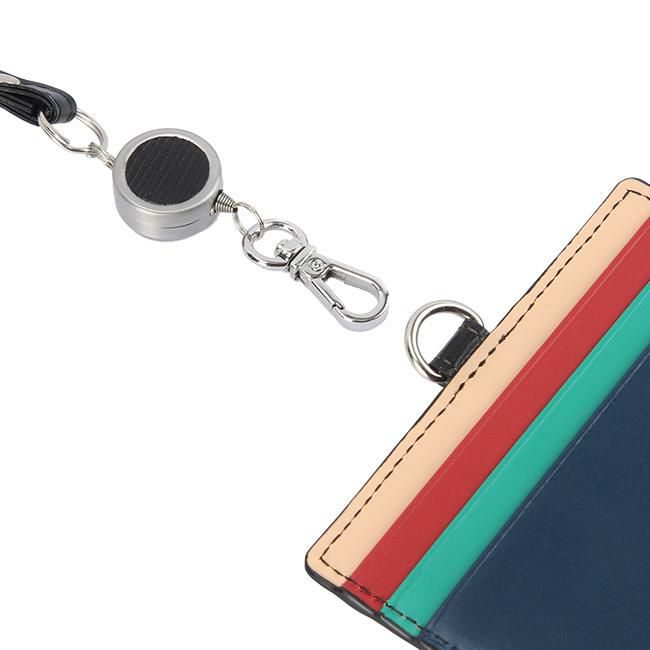 ランバンオンブルー スタンパ カードケース 名刺入れ LANVIN en Bleu lenb-522606