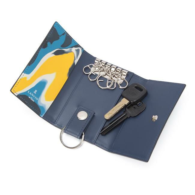ランバンオンブルー ネビュラ キーケース キーホルダー LANVIN en Bleu lenb-533602