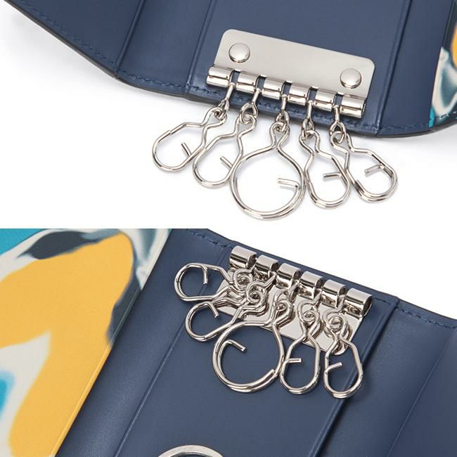 ランバンオンブルー ネビュラ キーケース キーホルダー LANVIN en Bleu lenb-533602