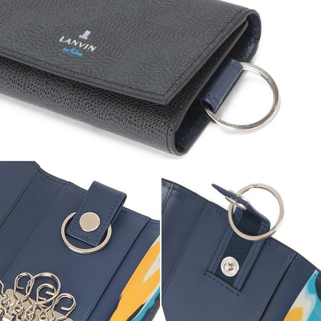 ランバンオンブルー ネビュラ キーケース キーホルダー LANVIN en Bleu lenb-533602