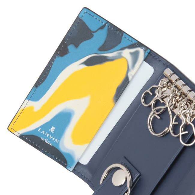 ランバンオンブルー ネビュラ キーケース キーホルダー LANVIN en Bleu lenb-533602
