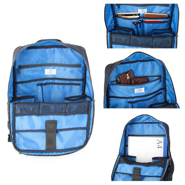 ランバンオンブルー タフタ ブリーフケース LANVIN en Bleu lenb-543701