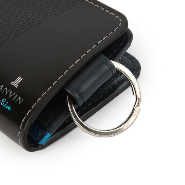 ランバンオンブルー パーシャル キーケース キーホルダー LANVIN en Bleu lenb-555611