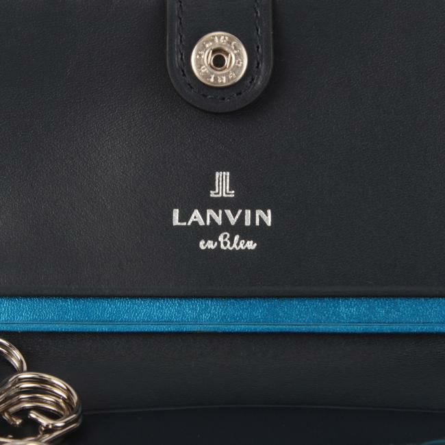 ランバンオンブルー パーシャル キーケース キーホルダー LANVIN en Bleu lenb-555611