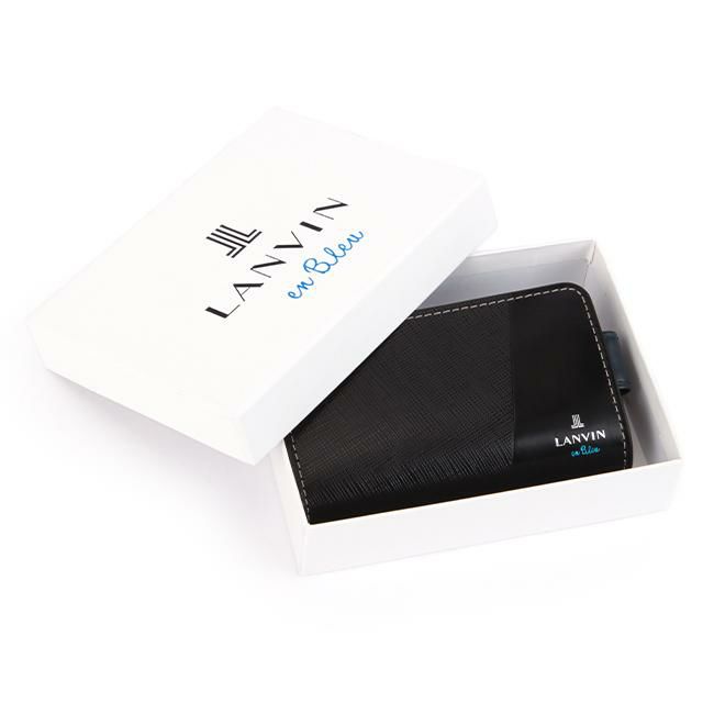 ランバンオンブルー パーシャル キーケース キーホルダー LANVIN en Bleu lenb-555611