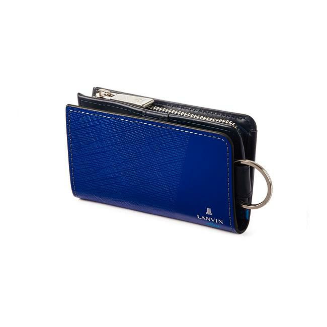 ランバンオンブルー パーシャル キーケース キーホルダー LANVIN en Bleu lenb-555611