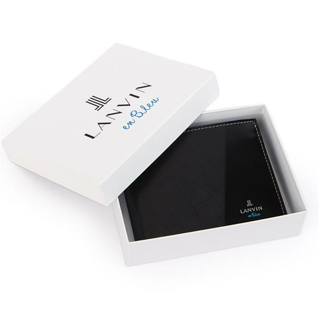 ランバンオンブルー パーシャル 二つ折り財布 LANVIN en Bleu lenb-555613