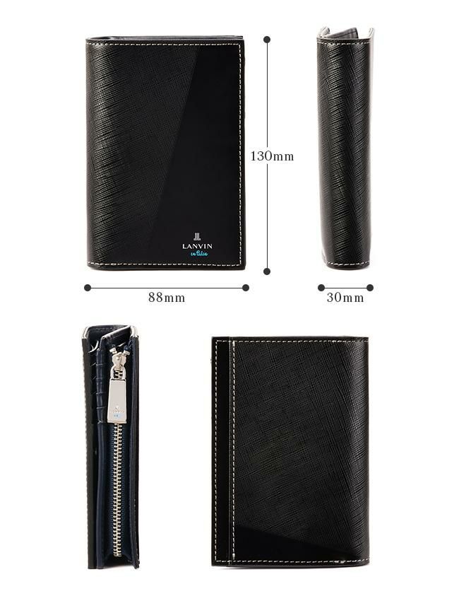 ランバンオンブルー パーシャル 二つ折り財布 LANVIN en Bleu lenb-555614