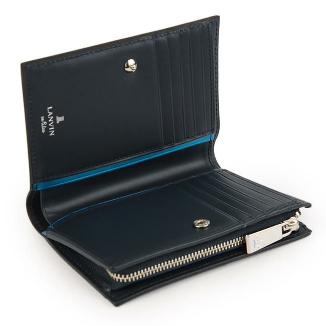 ランバンオンブルー パーシャル 二つ折り財布 LANVIN en Bleu lenb-555614