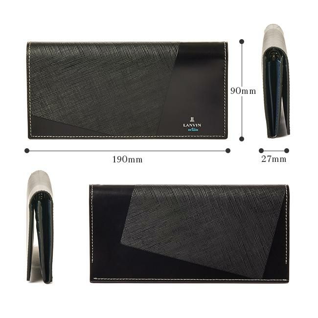 ランバンオンブルー パーシャル 長財布 LANVIN en Bleu lenb-555615