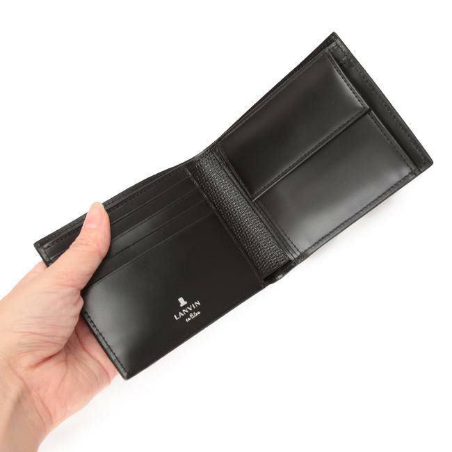 ランバンオンブルー 二つ折り財布 ハイデ 581604 定価16500円 正規取扱店】ランバンオンブルー ハイデ 二つ折り財布 LANVIN en