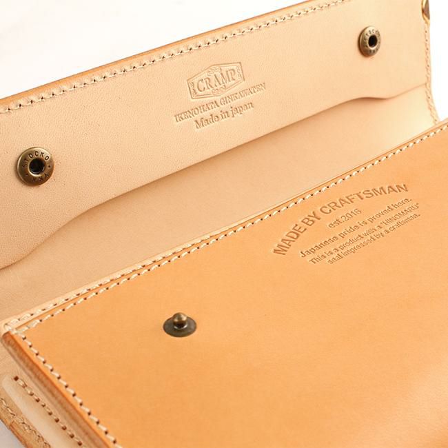 メイドバイクラフトマン ブッテーロ【クラフトマン×クランプ】 長財布 MADE BY CRAFTSMAN mbc-b201