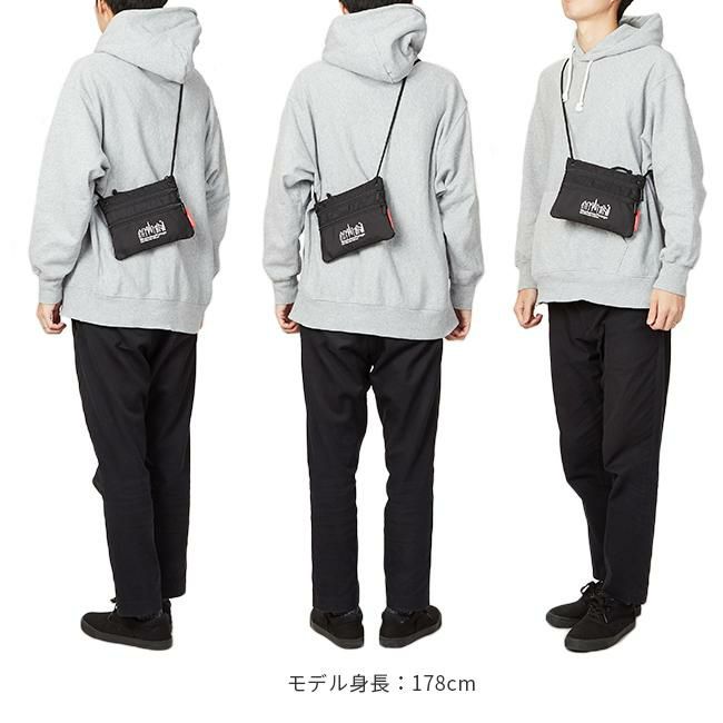 マンハッタンポーテージ トリプルジッパー サコッシュ Manhattan Portage mp-tzp-s