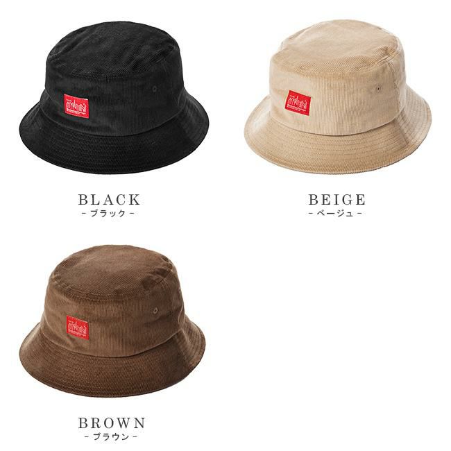 マンハッタンポーテージ コーデュロイバケットハット 帽子 Manhattan Portage mp086