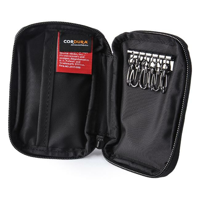 マンハッタンポーテージ ブラックレーベル ツイルナイロン キーケース キーホルダー Manhattan Portage BLACK LABEL mp1035twlbl