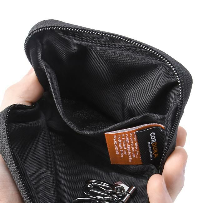 マンハッタンポーテージ ブラックレーベル ツイルナイロン キーケース キーホルダー Manhattan Portage BLACK LABEL mp1035twlbl