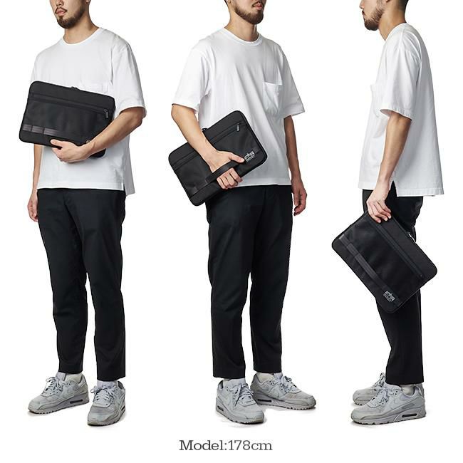 マンハッタンポーテージ ブラックレーベル バリスティック クラッチバッグ セカンドバッグ Manhattan Portage BLACK LABEL mp1063bl