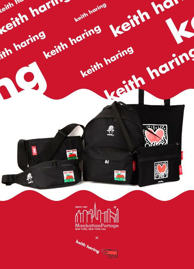 マンハッタンポーテージ キースヘリング【LTD】 サコッシュ Manhattan Portage mp1084cvlkh21