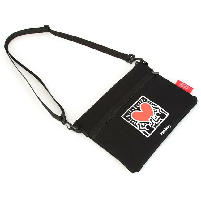 マンハッタンポーテージ キースヘリング【LTD】 サコッシュ Manhattan Portage mp1084cvlkh21