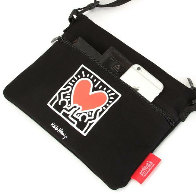 マンハッタンポーテージ キースヘリング【LTD】 サコッシュ Manhattan Portage mp1084cvlkh21