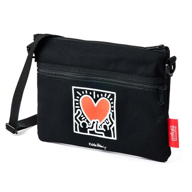 マンハッタンポーテージ キースヘリング【LTD】 サコッシュ Manhattan Portage mp1084cvlkh21